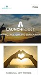 Mobile Screenshot of launchpointlearning.com